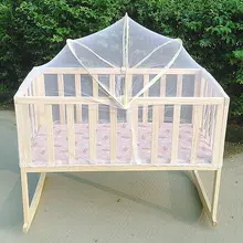 Детская кровать, москитная сетка, летняя детская кровать, палатка, складной балдахин для детской кроватки, противомоскитная кроватка, сетка для детской кроватки, москитная сетка