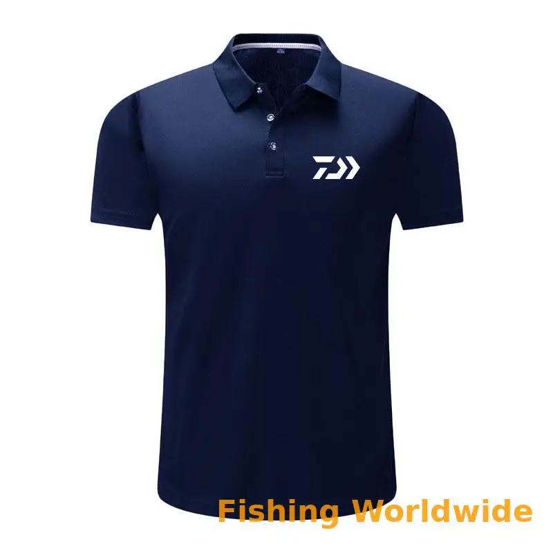 

New DAIWA Fishing Shirts Outdoor Sport Quick Dry Plus Size Men Fishing Clothing Breathable Anti Uv Fishing Clothes DAWA T Shirts