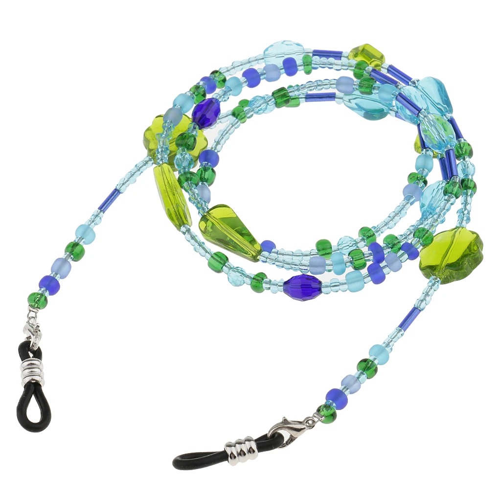 Fashionable Eyeglass Holder Necklace Sun Eye Glass Neck Strap Chain Lanyard Cord for Eye glasses Reading Glasses Sunglasses