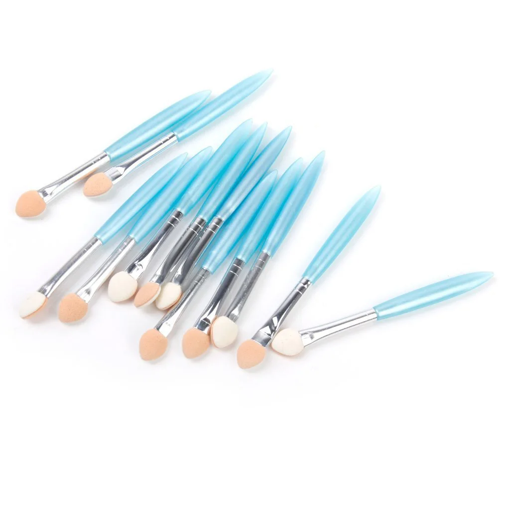 YOST 12 pcs Disposable Eyebrush Eyeliner Eyeshadow Makeup Brush