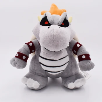 

24cm Super Mario 3D Land Bone Kubah Dragon Plush Toy Bolster Plush Soft Stuffed Dolls Dry Bones Bowser Koopa Free Shipping