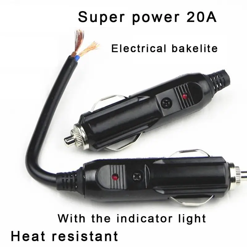 12V24V Automobile Cigarette Lighter Plug Male / Automotive Electric Appliances With Indicator Light I | Автомобили и мотоциклы