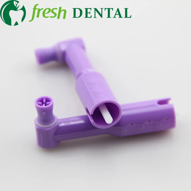 1000PCS dental Prophy Angles Snap on with serrated knob Latex free