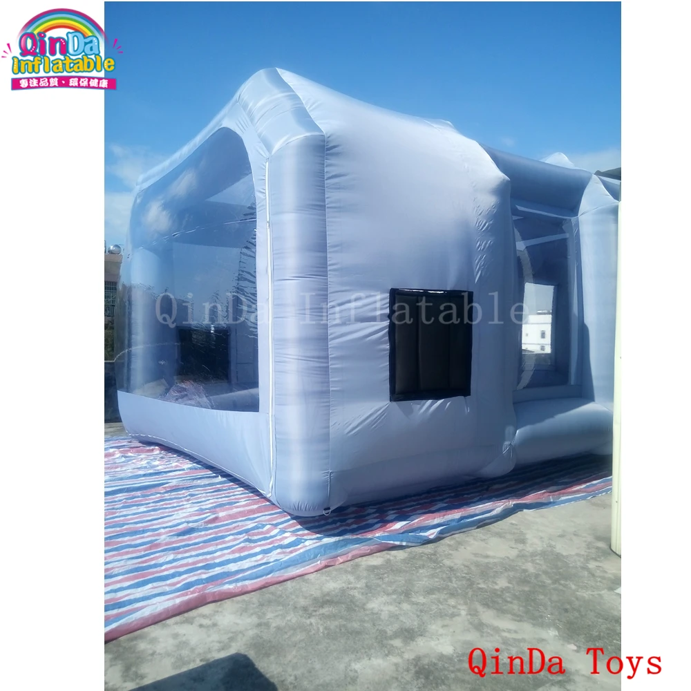  10m*5m*3.5m inflatable spray booth for car paintingused portable paint booths for car