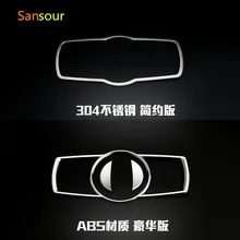 For BMW 5 Series X3 X4 F10 F25 F26 Car Headlight Switch Frame Cover Stickers Internal Decoration Auto Accessories Car-styling