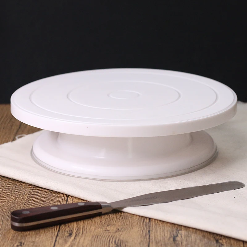 Cake Turntable Rotating Cake Decorating Turntable Stand Kitchen Display Stand Cake Swivel Plate