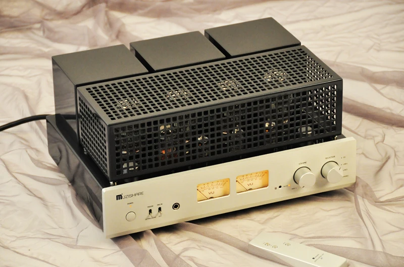 MUZISHARE X7 KT88 нажимная интегрированная трубка, усилитель мощности HIFI GZ34 ручные строительные леса AB1 ампер