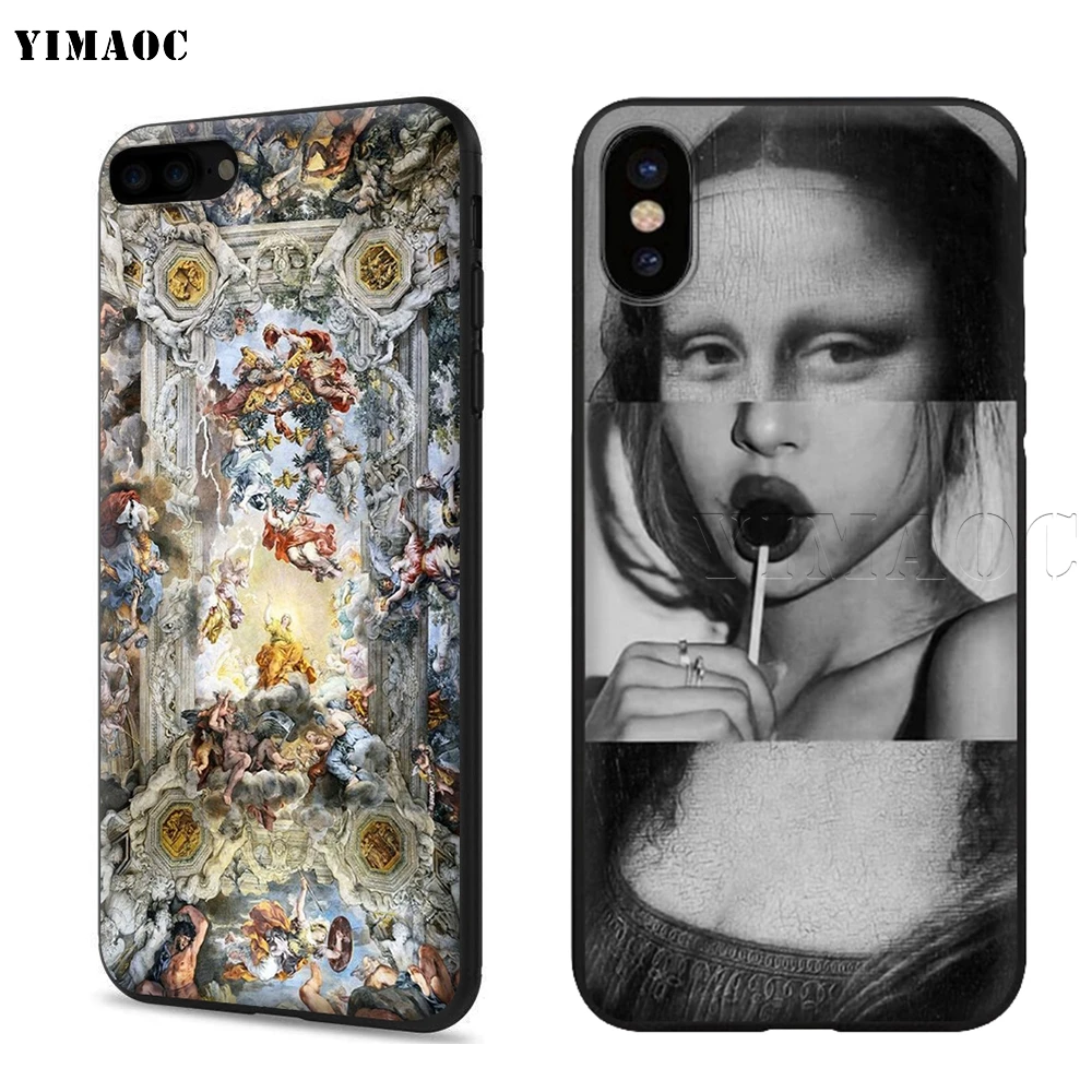 YIMAOC Michelangelo художественная статуя эстетический силиконовый мягкий чехол для iPhone 11 Pro XS Max XR X 8 7 6 6S Plus 5 5S SE