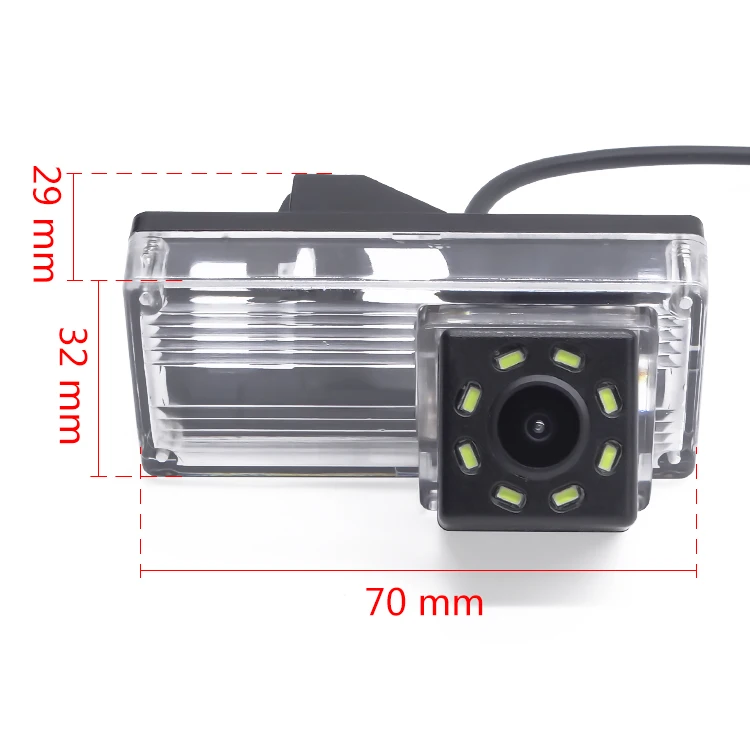 Winnida 8LED Car Rear View font b Camera b font for Toyota Reiz 2008 2009 For
