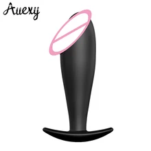 AUEXY Anal Dildo Sex Toys for Men gay Butt plug massage Adult Sex Toys For Women Butt Plugs Sex Products Black Silicone