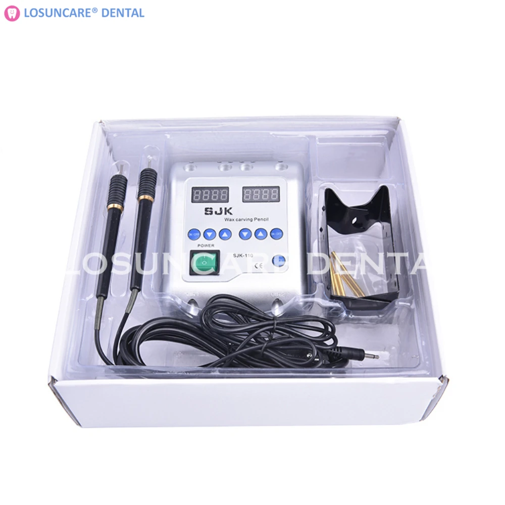 

Dental Lab Electric Waxer Carving knife Machine 2 Pen 6 Wax Tip/Pot Dentist Equipment
