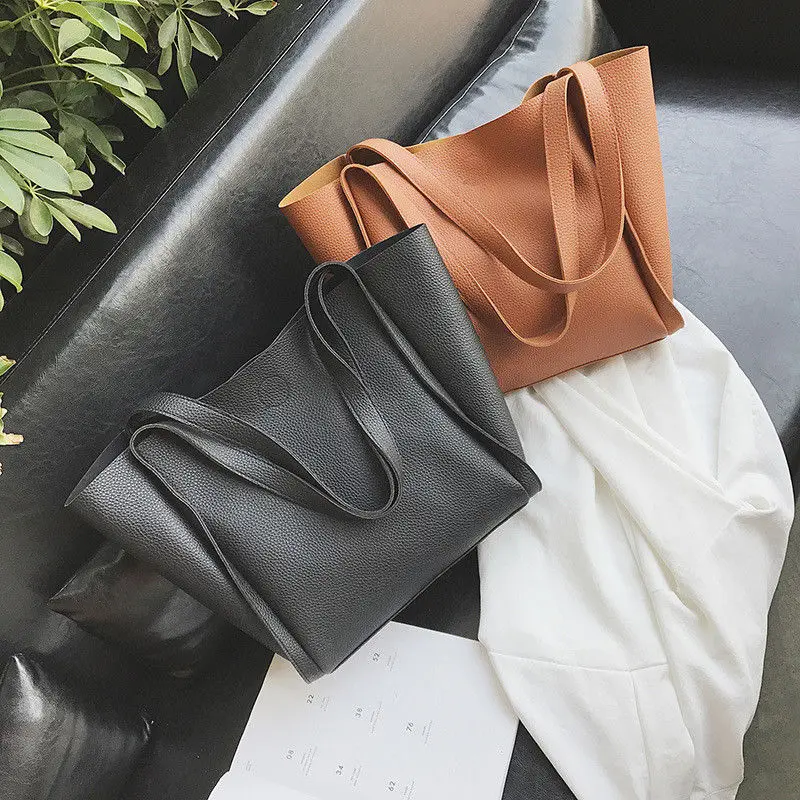 

2PCS Fashion Women Handbag Shoulder Bags Tote Purse Messenger Hobo Satchel Bag