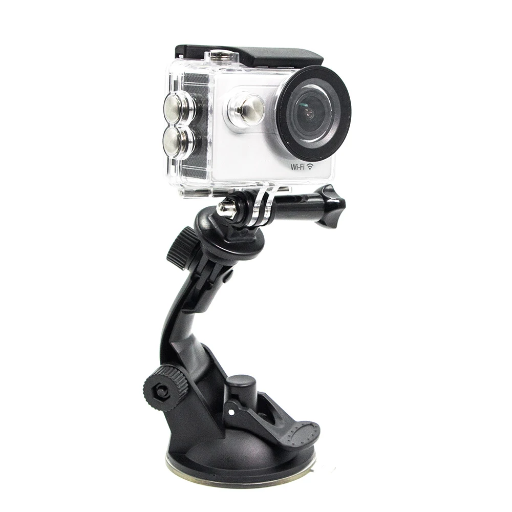 Мини присоска для экшн камеры GoPro Hero 6 5 7 4 Sjcam Sj7 Yi 4K H9 Go Pro крепление на Окно Стекло