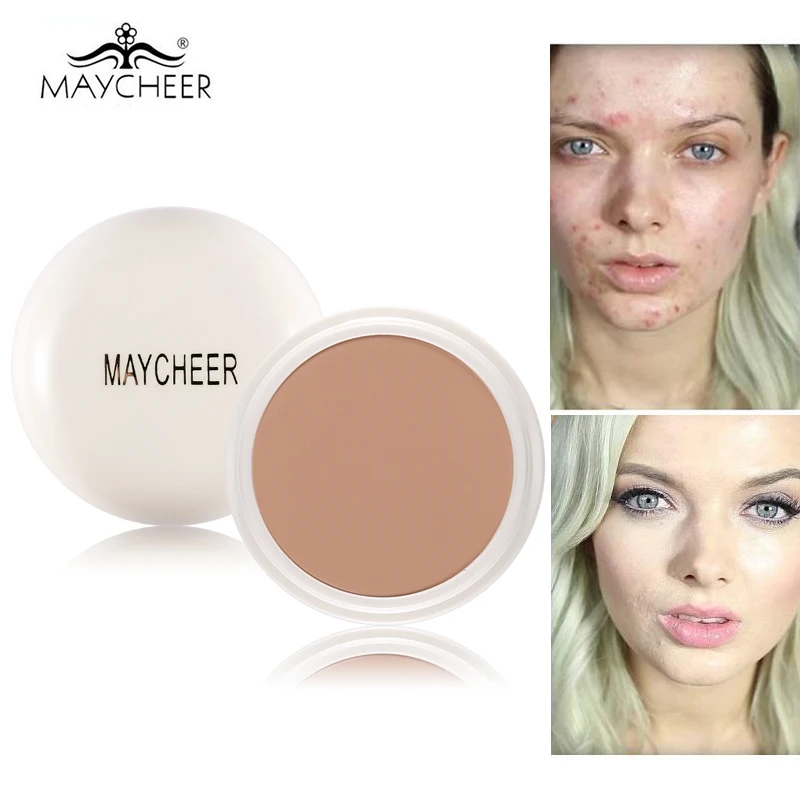 Бренд MAYCHEER SPF30 крем-консилер палитра потрясающая полная крышка поры, акне невидимая основа для лица основа под макияж