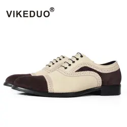 Vikeduo/итальянская дизайнерская обувь ручной работы, винтажная Свадебная обувь, роскошная мужская модельная обувь, мужские оксфорды из