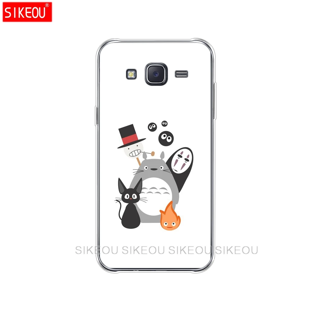 Силиконовый чехол для телефона Samsung Galaxy J1 J2 J3 J5 J7 MINI 2016 2015 prime Тоторо без