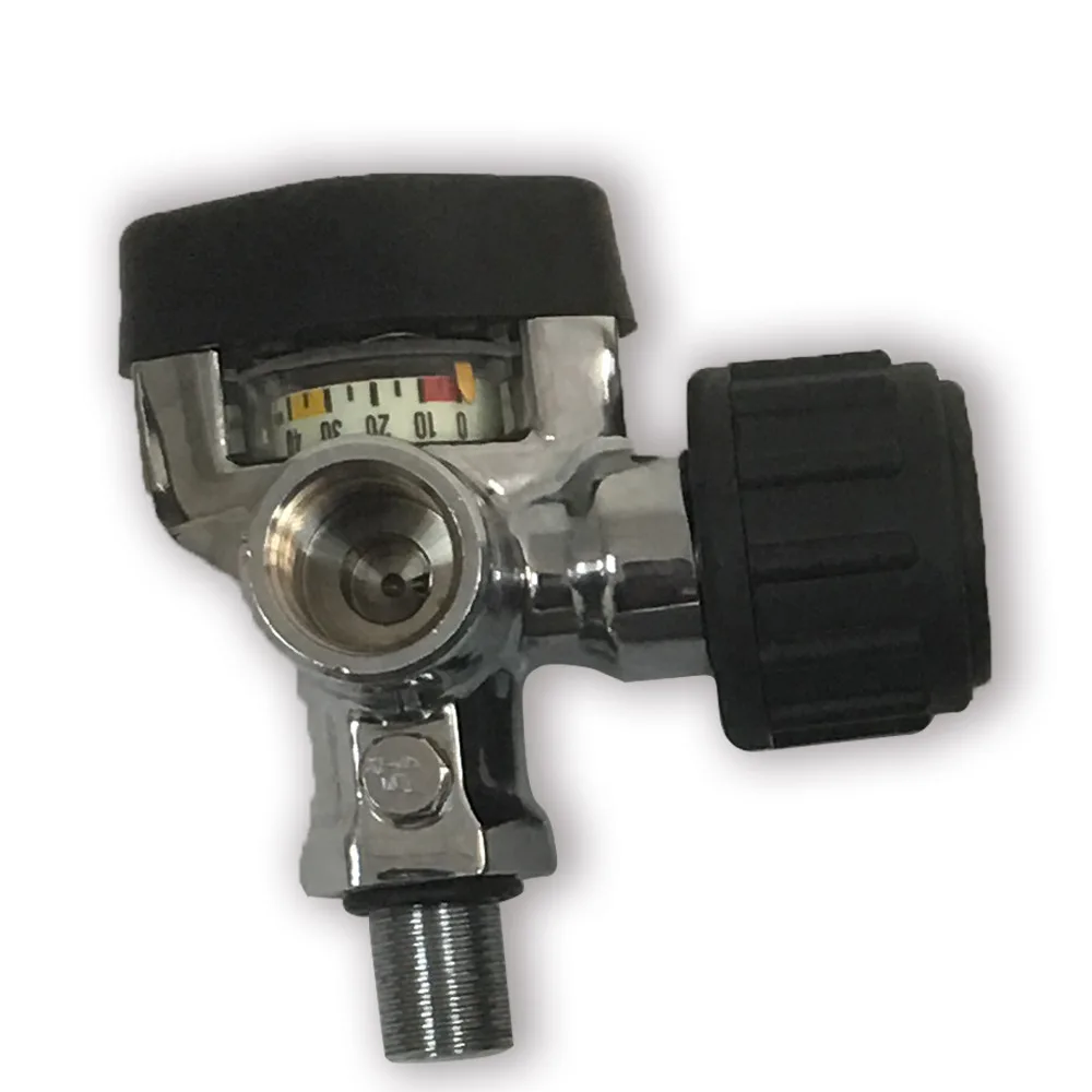Válvula do Cilindro de ar Válvula de Garrafa de Fibra de Carbono com Grande Scba Sale 4500psi Tanque Comprimido Calibre- v Ac921 Hot 30mpa 8 Segurança e Proteção