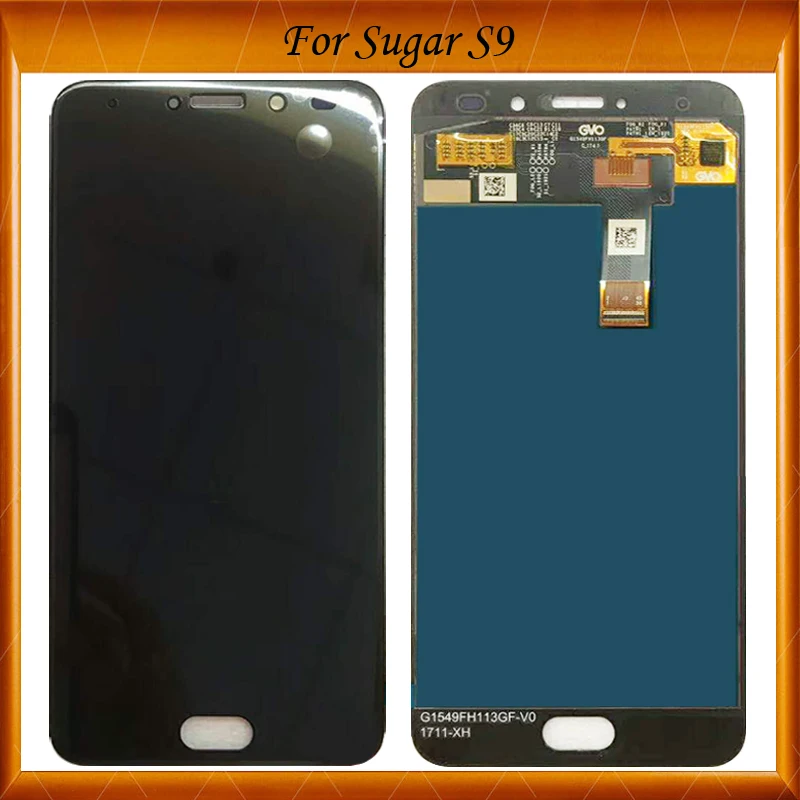 

High Quality Black LCD Display For Sugar S9 LCD Screen Display with Touch Screen Assembly For S9 Fast Shipping