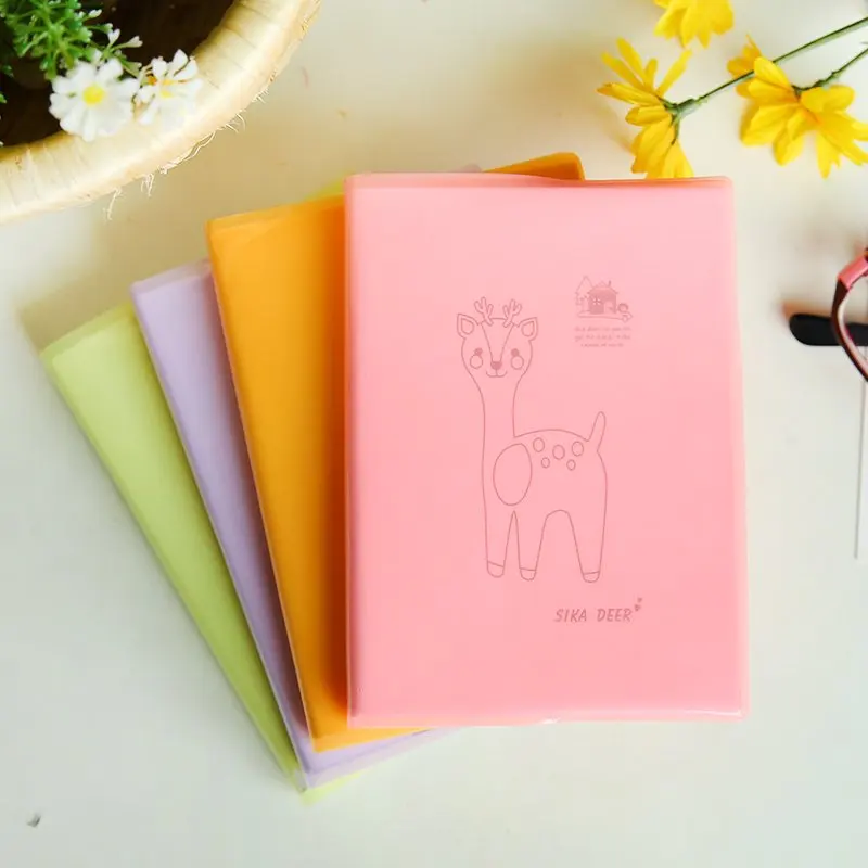 

Diary creative stationery notepad rubber cover notebook Students portable South Korea wholesale notebooks