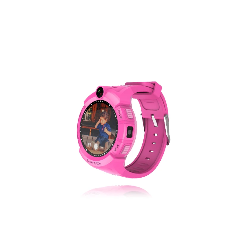 

Round shape 1.4 touch screen Q610 gps watch kids