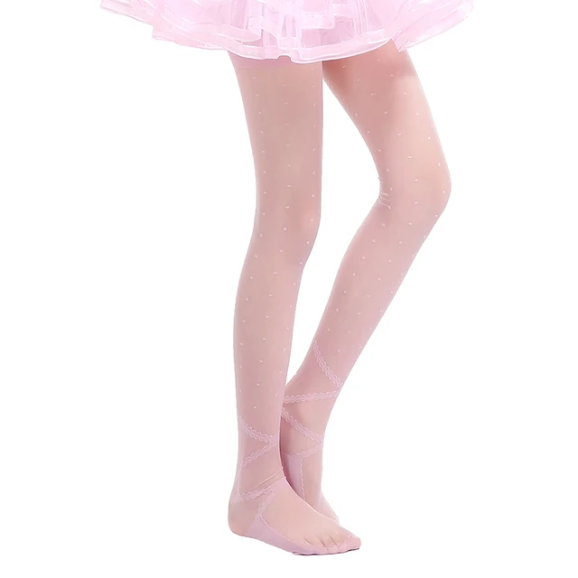 Summer thin tights for baby girls lovely ballet princess pantyhose