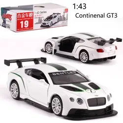 CAIPO 1:43 BentleyGT литая металлическая модель автомобиля для мальчика, коллекция игрушек, подарок для детей