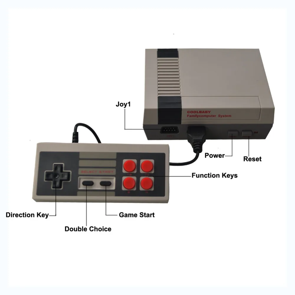 HDMI/AV выход игровой плеер Ретро Мини ТВ портативная видео игровая консоль для Nes