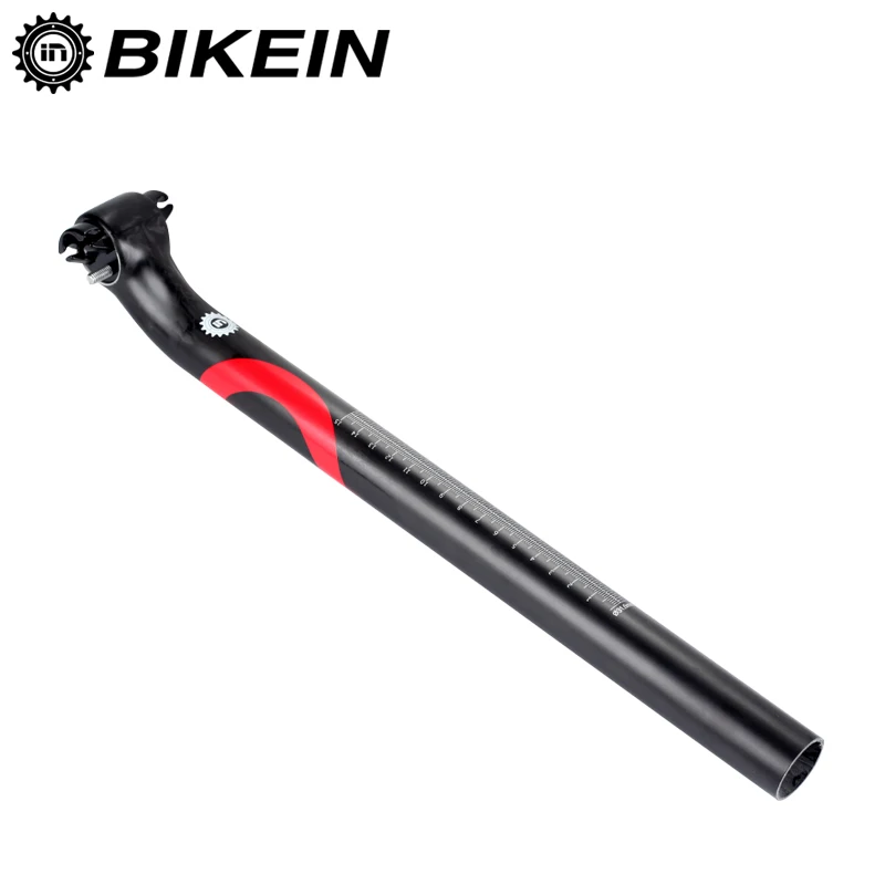 BIKEIN Pro Matte Full UD Carbon Ultralight Road Bike Seat Tube 27.2/30.