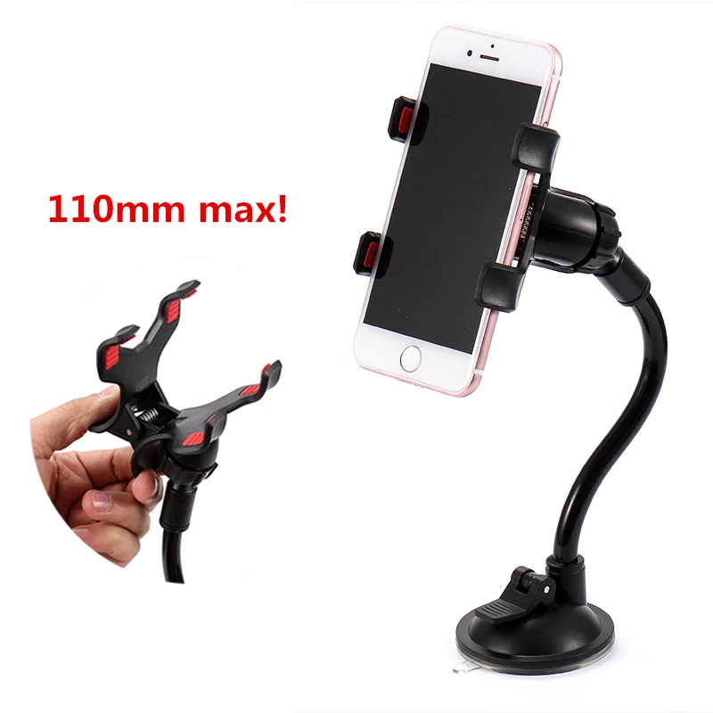 Universal Car Holder Cell Phone Holder For Iphone X XS XR XS Max 8 7 6 6s plus Note 9 Stand Support Flexible Mobile Phone phone holder,car phone holder,cell phone holder