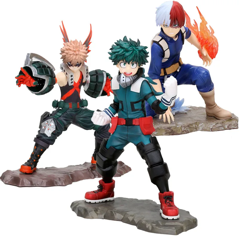 

My Hero Academia Midoriya Izuku Bakugou Katsuki Todoroki Shoto 16CM-22cm Action Figure Toy Doll