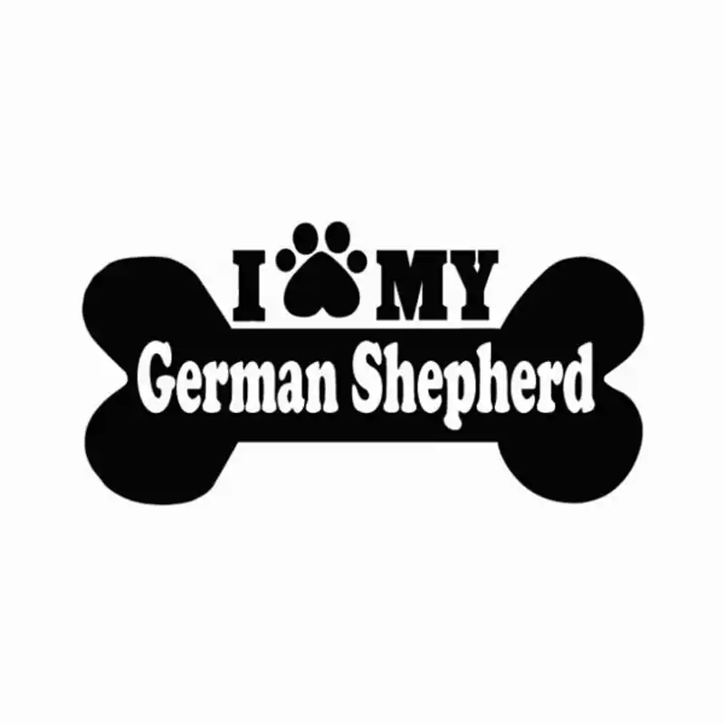 i love my german shepherd