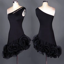 Латинское танцевальное платье для женщин ча/Румба/Самба/Танго/бальное платье для танцев Roupa De Ginastica Vestido Baile латинский