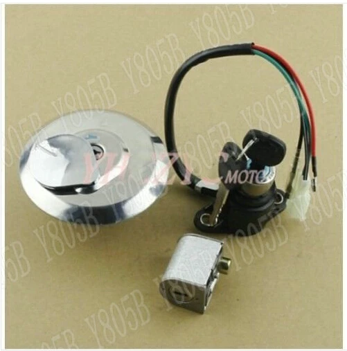 

Ignition Switch Gas Cap Seat Key Lock Set For Honda Custom CM125 1987-1999