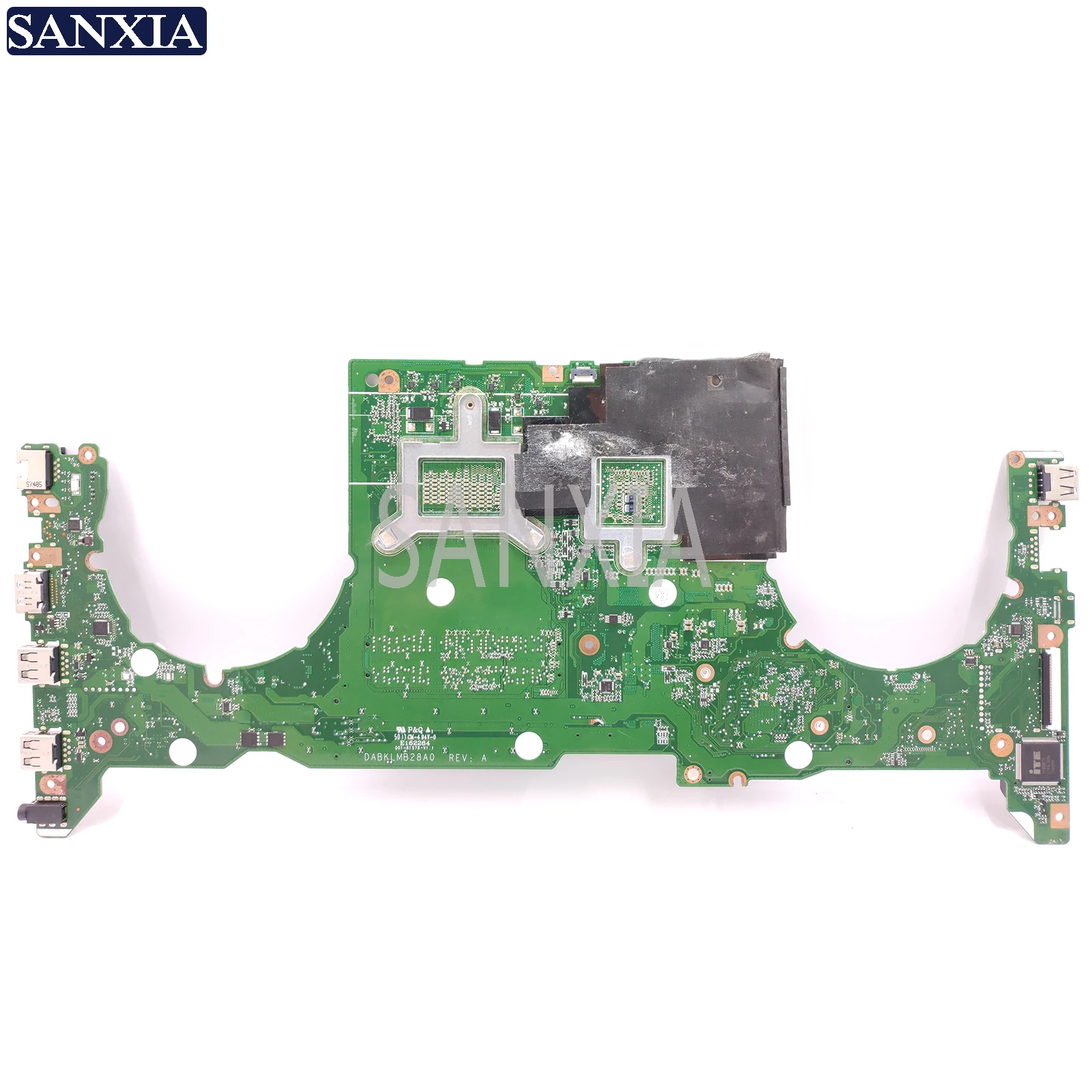 KEFU DABKLMB28A0 محمول اللوحة الأم ل ASUS TUF الألعاب FX503VD اختبار اللوحة الأصلية I7-7700HQ GTX1050-4G
