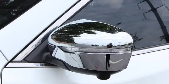 FIT 2014 2015 2016 2017 для X-TRAIL XTRAIL T32 аксессуары CHROME сзади сбоку крыло зеркало накладка
