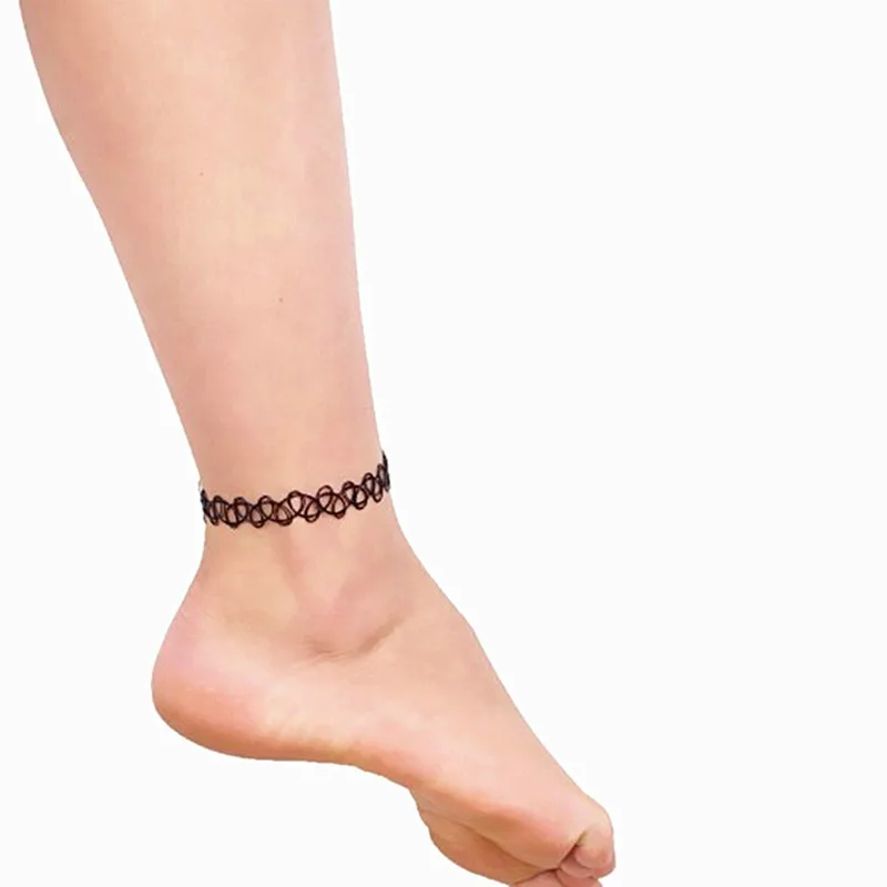 

Fashion Clavicle Circular Anklets Leg Holiday Seaside Resort Beach Jewelry Water Drop Cobwebbing