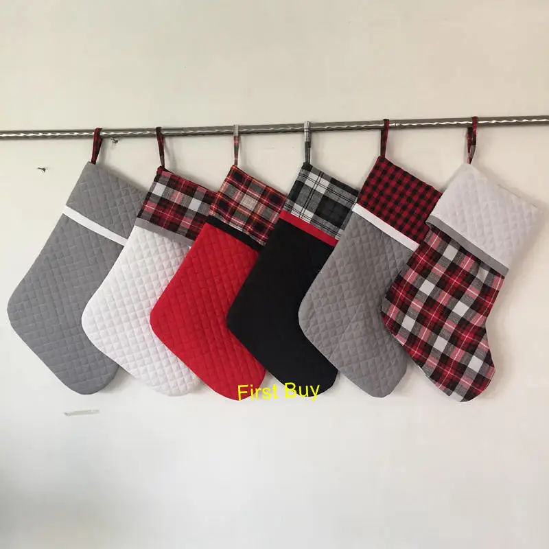 Christmas quilt stocking (2)