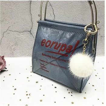 

15CM Mink Fur Keychain Mink Fur Grass Fashion Pom Pom Keychain Mink Pom Pom Handbag Pendant Car Jewelry Pendant