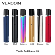 20 шт. электронная сигарета VLADDIN RE полный комплект горячий стручок Систа испаритель 350 мАч поддержка 12 Вт 1,5 мл Pod картридж VS Fit Justfog C601
