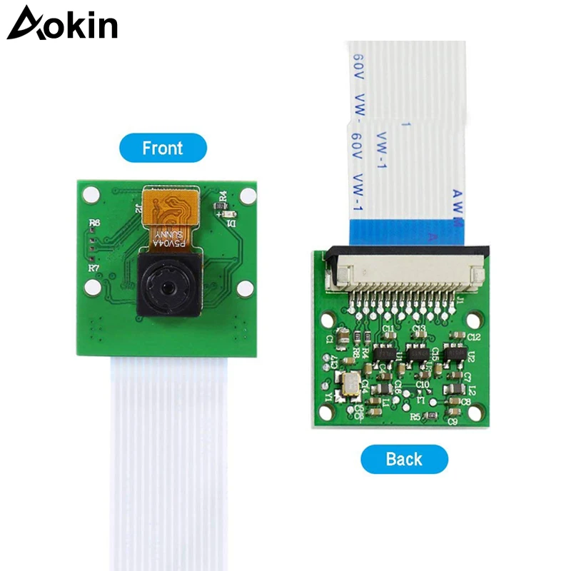 Raspberry pi камера 5 М 1080p сенсор OV5647 мини камера видео модуль для raspberry pi Модель A/B+ Webcamra для raspberry pi 3/3b