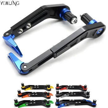 

Universal 22mm CNC Handlebar Protector Brake Clutch Protect Lever Guard Proguard For Yamaha FZ1 FZ6 FZ6R FZ8 YZF-R125/125R R3