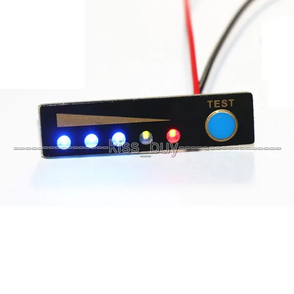 

3s 4s 12V lithium battery capacity Tester display panel power indicator board