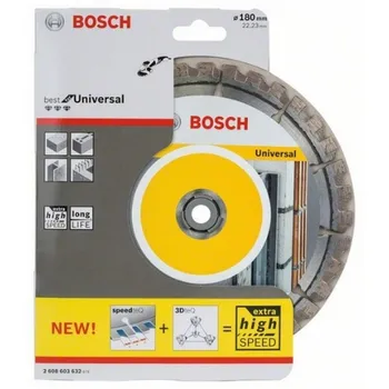 

BOSCH 2608603632 Disc diamond Best Universal 180x2,4x12mm