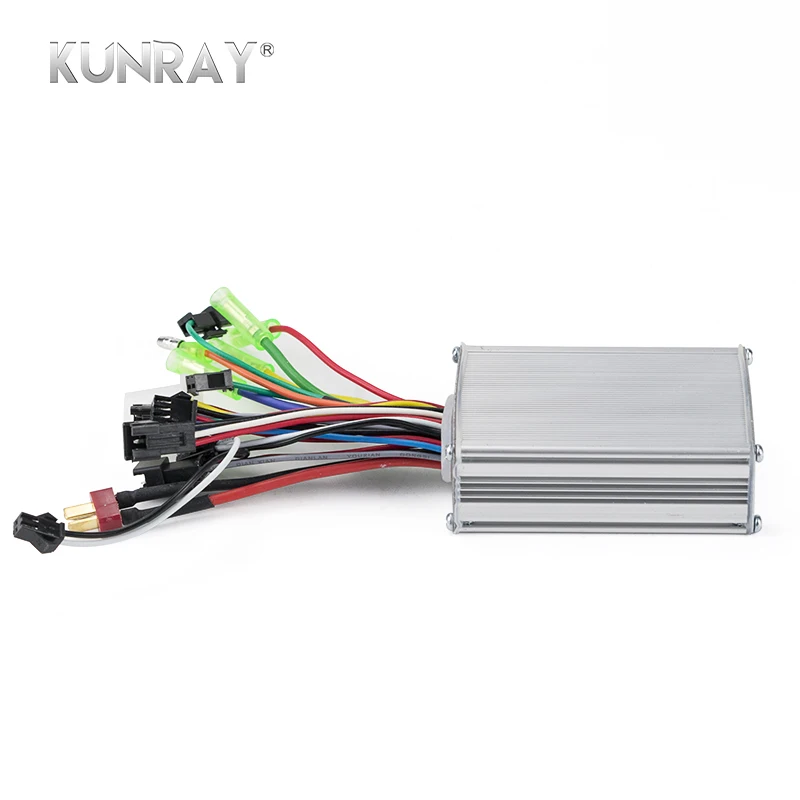 Discount KUNRAY 24V 36V 48V 350W Brushless Controller For Electric Bike Bicycle Scooter Speed BLDC Motor 6MOSFET With Hall Reverse D26 2 Discount KUNRAY 24V 36V 48V 350W Brushless Controller For Electric Bike Bicycle Scooter Speed BLDC Motor 6MOSFET With Hall Reverse D26 2
