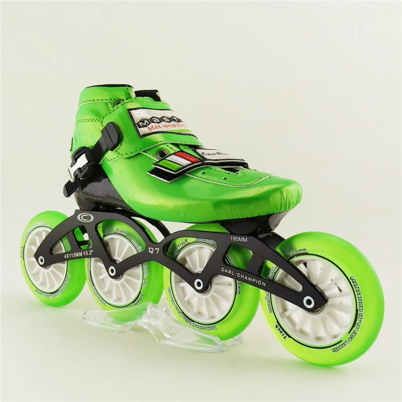 Speed Roller Inline Skates Speed Skating Professional Roller Shoes Roller Skates 4 Inline Wheels