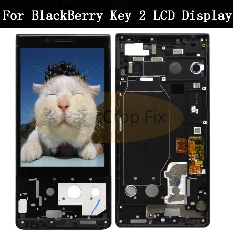 

For 4.5" BlackBerry Key 2 LCD Display Touch Screen Digitizer With Frame For BlackBerry Key2 LCD Keyone 2 KeyTwo Screen Replace