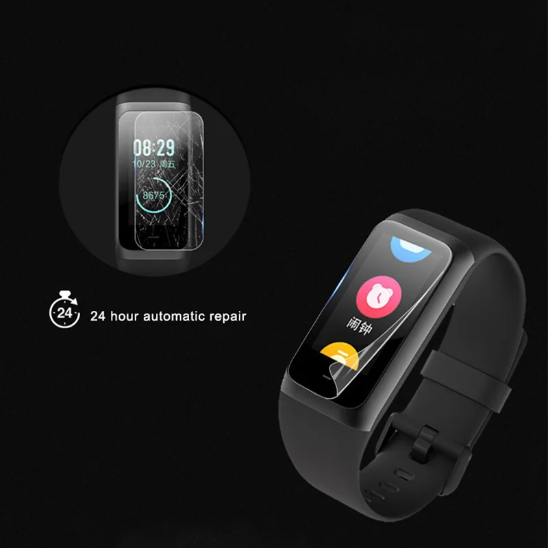 2 шт ТПУ Защита экрана для Huami Amazfit Cor MiDong фитнес Смарт браслет DU55|Смарт-аксессуары|