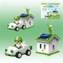 Солнечная энергия, зеленая жизнь, научный эксперимент, сборные игрушки, Студенческая группа, учебные материалы
