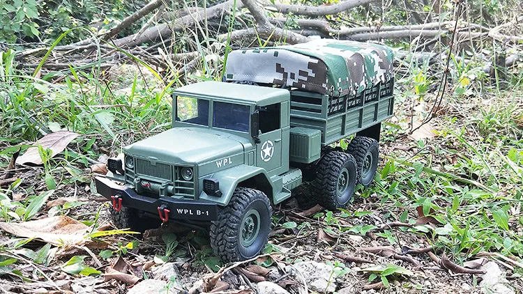 WPL B16 6WD Off Road RC Military Car Drift Upgrade KIT DIY 1