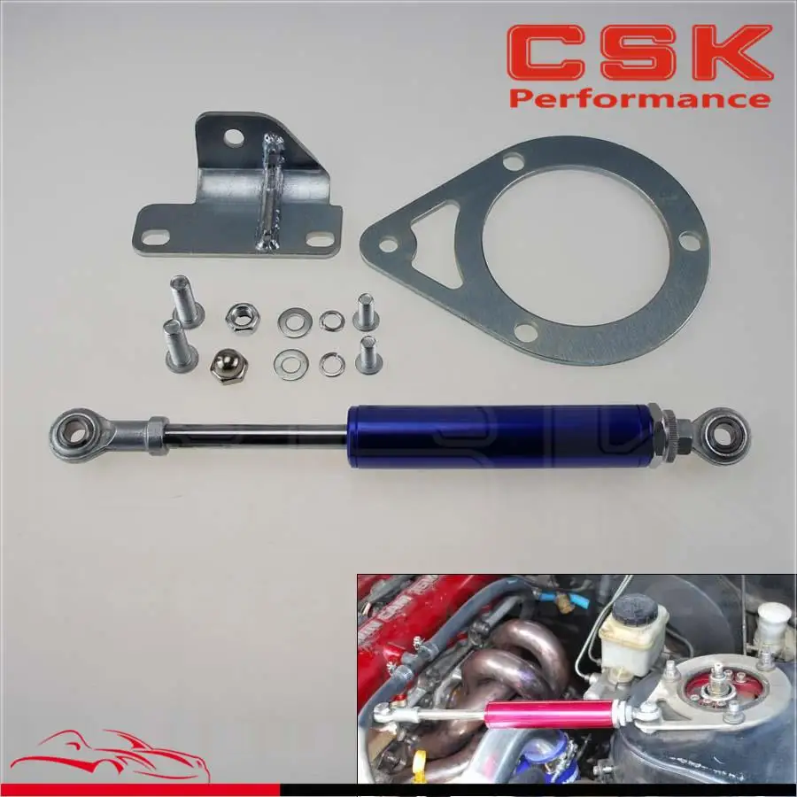 

ENGINE TORQUE DAMPER MOUNTING KIT FOR 95-98 NISSAN 240SX S14 SR20DET KA24DE RED / BLUE